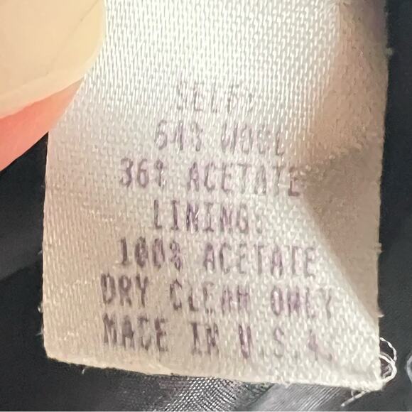 Nanette Lepore black straight pencil skirt size 8 B94 - Picture 3 of 4